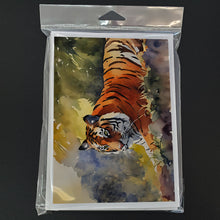 Load image into Gallery viewer, Bengal Tiger Greeting Cards - Blank Note Cards – 8-Pack of Artist-Designed Cards with Envelopes