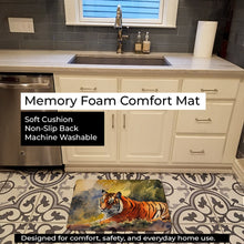 Load image into Gallery viewer, Bengal Tiger Memory Foam Kitchen Mat DAC2879RUG