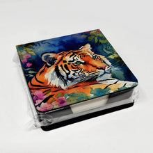 Load image into Gallery viewer, Bengal Tiger PU Leather Note Paper Holder