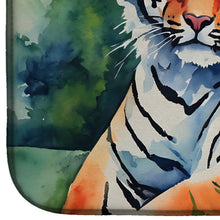 Load image into Gallery viewer, Bengal Tiger Dish Drying Mat