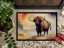 Load image into Gallery viewer, Buffalo Doormat - Large 24x36 – Indoor/Outdoor Floor Mat with Artistic Flair