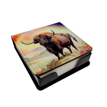 Load image into Gallery viewer, Buffalo PU Leather Note Paper Holder