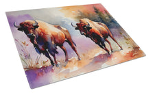 Load image into Gallery viewer, Buffalo Glass Cutting Boards – Durable, Decorative Kitchen Art Large