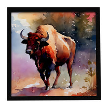Load image into Gallery viewer, Buffalo Framed Metal Print