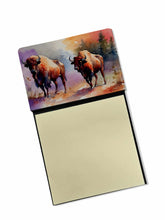 Load image into Gallery viewer, Buffalo Sticky Note Holder- Refiilable Desk Accessory Note Pad