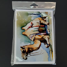 Load image into Gallery viewer, Camel Greeting Cards - Blank Note Cards – 8-Pack of Artist-Designed Cards with Envelopes