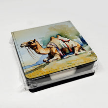 Load image into Gallery viewer, Camel PU Leather Note Paper Holder