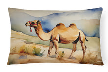 Load image into Gallery viewer, Camel Throw Pillow
