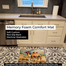 Load image into Gallery viewer, Camel Memory Foam Kitchen Mat DAC2886RUG