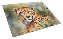 Load image into Gallery viewer, Cheetah Glass Cutting Boards – Durable, Decorative Kitchen Art Large