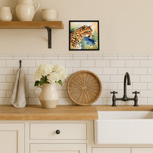 Load image into Gallery viewer, Cheetah Framed Metal Print