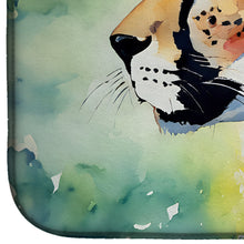 Load image into Gallery viewer, Cheetah Dish Drying Mat