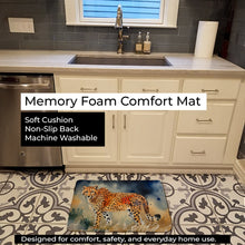 Load image into Gallery viewer, Cheetah Memory Foam Kitchen Mat DAC2890RUG