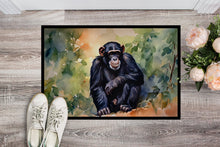 Load image into Gallery viewer, Chimpanzee Doormat - Large 24x36 – Indoor/Outdoor Floor Mat with Artistic Flair