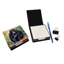 Load image into Gallery viewer, Chimpanzee PU Leather Note Paper Holder