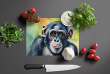 Load image into Gallery viewer, Chimpanzee Glass Cutting Boards – Durable, Decorative Kitchen Art Large