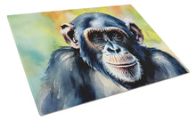 Load image into Gallery viewer, Chimpanzee Glass Cutting Boards – Durable, Decorative Kitchen Art Large