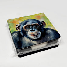 Load image into Gallery viewer, Chimpanzee PU Leather Note Paper Holder