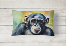 Load image into Gallery viewer, Chimpanzee Throw Pillow