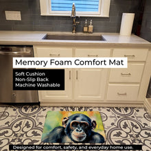 Load image into Gallery viewer, Chimpanzee Memory Foam Kitchen Mat DAC2893RUG