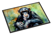 Load image into Gallery viewer, Chimpanzee Doormat - Large 24x36 – Indoor/Outdoor Floor Mat with Artistic Flair