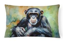 Load image into Gallery viewer, Chimpanzee Throw Pillow