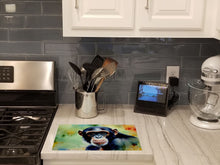 Load image into Gallery viewer, Chimpanzee Glass Cutting Boards – Durable, Decorative Kitchen Art Large