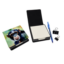 Load image into Gallery viewer, Chimpanzee PU Leather Note Paper Holder