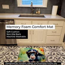 Load image into Gallery viewer, Chimpanzee Memory Foam Kitchen Mat DAC2896RUG