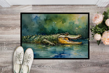 Load image into Gallery viewer, Crocodile Doormat - Large 24x36 – Indoor/Outdoor Floor Mat with Artistic Flair