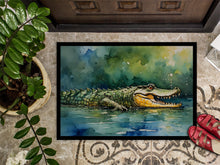 Load image into Gallery viewer, Crocodile Doormat - Large 24x36 – Indoor/Outdoor Floor Mat with Artistic Flair