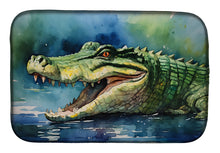 Load image into Gallery viewer, Crocodile Dish Drying Mat
