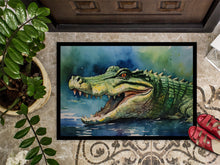 Load image into Gallery viewer, Crocodile Doormat - Large 24x36 – Indoor/Outdoor Floor Mat with Artistic Flair