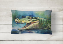 Load image into Gallery viewer, Crocodile Throw Pillow