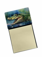 Load image into Gallery viewer, Crocodile Sticky Note Holder- Refiilable Desk Accessory Note Pad