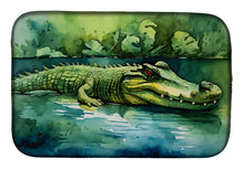Load image into Gallery viewer, Crocodile Dish Drying Mat