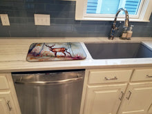 Load image into Gallery viewer, Deer Dish Drying Mat