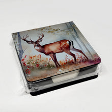 Load image into Gallery viewer, Deer PU Leather Note Paper Holder