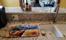 Load image into Gallery viewer, Deer Dish Drying Mat