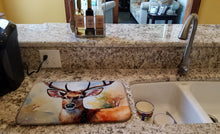 Load image into Gallery viewer, Deer Dish Drying Mat