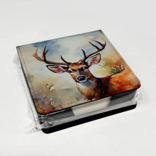 Load image into Gallery viewer, Deer PU Leather Note Paper Holder