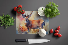 Load image into Gallery viewer, Deer Glass Cutting Boards – Durable, Decorative Kitchen Art Large