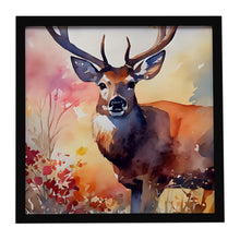 Load image into Gallery viewer, Deer Framed Metal Print