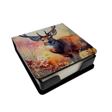 Load image into Gallery viewer, Deer PU Leather Note Paper Holder