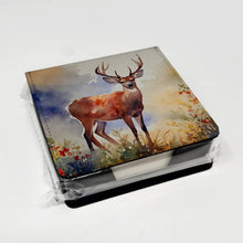 Load image into Gallery viewer, Deer PU Leather Note Paper Holder