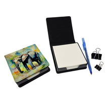 Load image into Gallery viewer, Elephant PU Leather Note Paper Holder