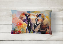 Load image into Gallery viewer, Elephant Throw Pillow
