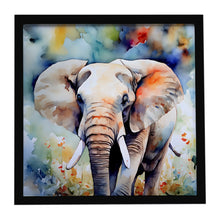 Load image into Gallery viewer, Elephant Framed Metal Print