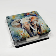 Load image into Gallery viewer, Elephant PU Leather Note Paper Holder