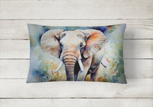 Load image into Gallery viewer, Elephant Throw Pillow